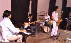 Cuarteto de Jazz tocó en Villarrica del Ybyturuzu|Cuarteto  Jazz rehegua ombopu Villarrica del Yvyturusúpe imagen