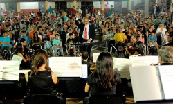 La OSN en el colegio Goethe|Tetã Orquesta Sinfónica mbo’ehao Goethe-pe imagen