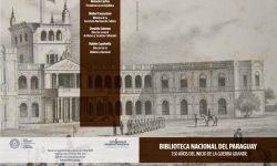 Tríptico: Biblioteca Nacional del Paraguay imagen