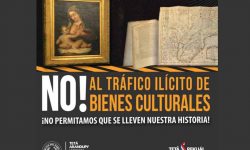 Díptico: No! Al Tráfico Ilícito de Bienes Culturales imagen