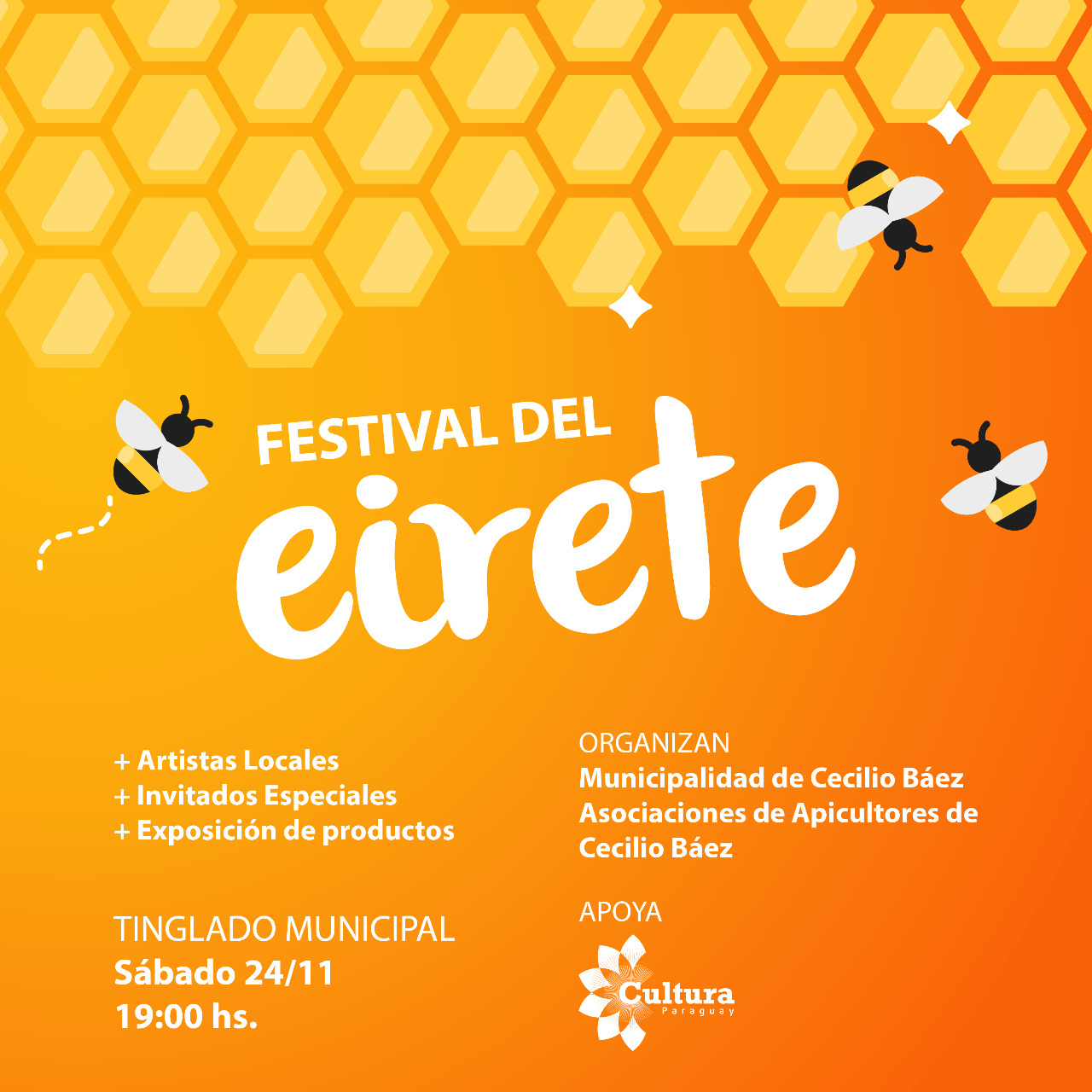 Realizarán el Primer Festival del Eireté en la ciudad Dr. Cecilio Báez de Caaguazú imagen