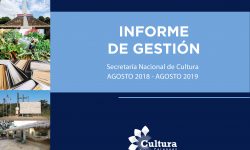 Informe de Gestión Agosto 2018 / Agosto 2019 imagen