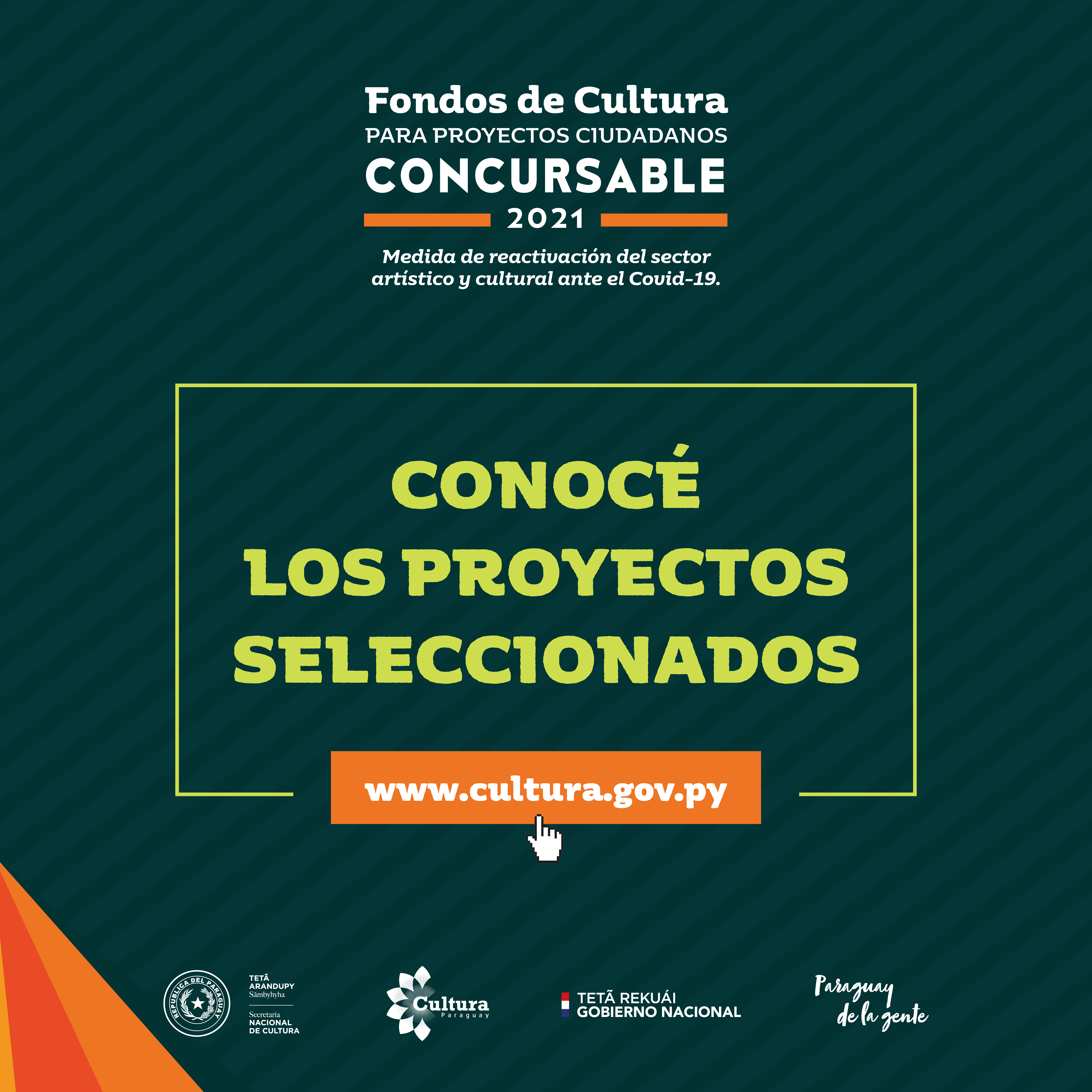 Proyectos seleccionados en el programa Fondos de Cultura para Proyectos Ciudadanos-Concursable 2021 imagen