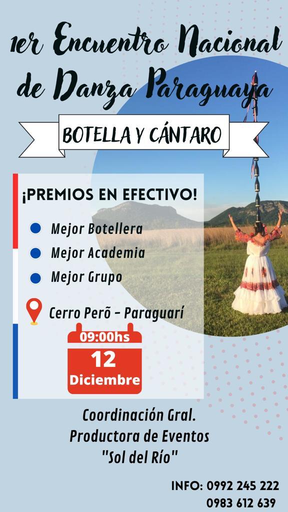 Con Primer Encuentro Nacional de la Danza Paraguaya se conmemorarán festejos patronales en Paraguarí imagen