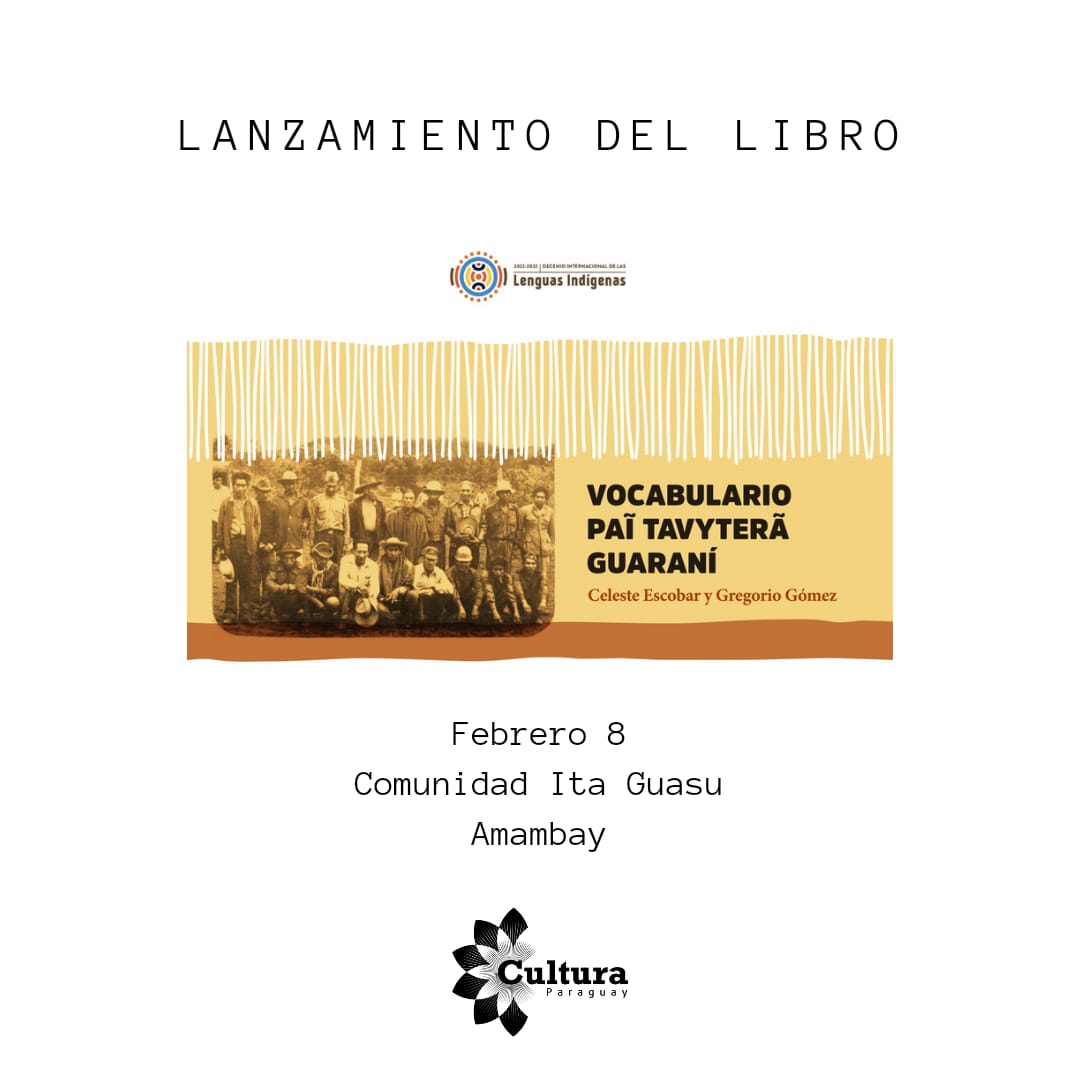 Presentarán libro sobre los Paī Tavyterã y la declaración como PCI de los saberes culturales del pueblo imagen