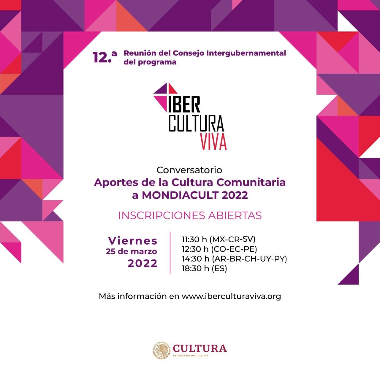 Organizaciones culturales comunitarias de Paraguay pueden participar del conversatorio “Aportes de la Cultura Comunitaria a Mondiacult 2022” imagen