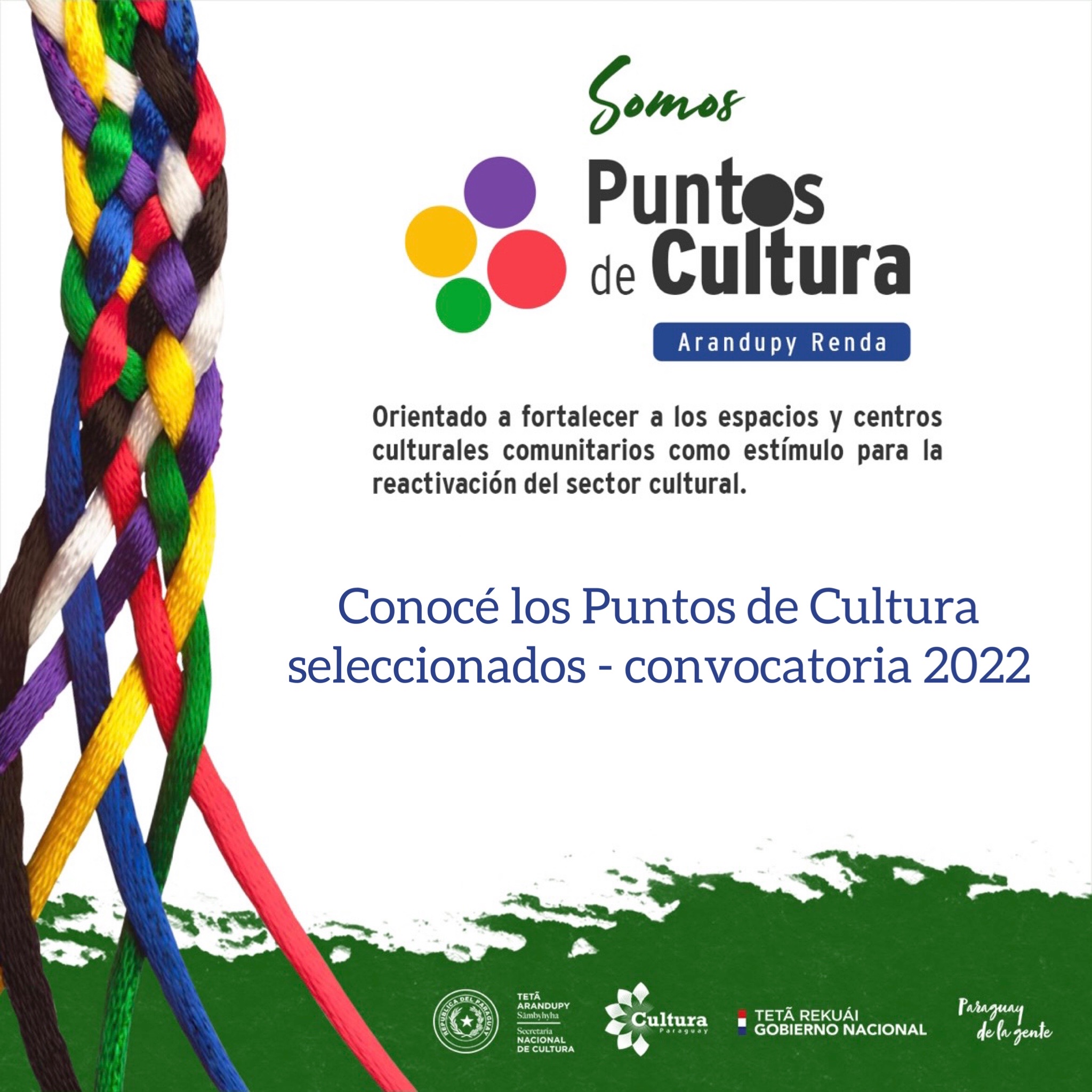 Puntos de Cultura seleccionados en la convocatoria 2022 imagen