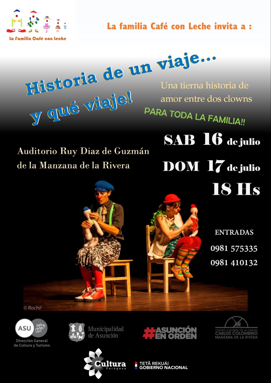 En julio vuelve a Paraguay la obra teatral “Historia de un viaje… y qué viaje!” imagen