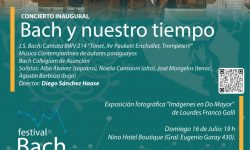Festival Bach Sudamericano ofrece su gran concierto inaugural imagen